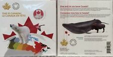 2019 Canada $5.00 Colored 99.99% Silver Coin Glows Red. This is Canada. Sealed