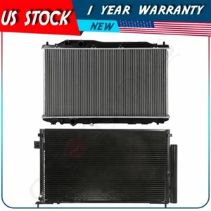 Radiator and AC Condenser Kit For 2006-2011 Honda Civic - Picture 1 of 10