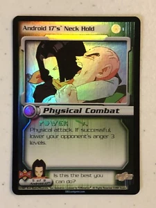 Android 17's Neck Hold - Foil - Androids Saga - Dragon Ball Z DBZ CCG - Imagen 1 de 2