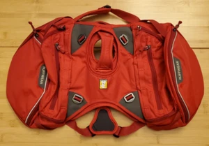 Ruffwear Palisades Multi-Day Dog Pack Small (22" - 27") Red Currant - Picture 1 of 7