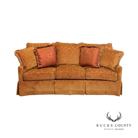 Highland House Curved Back Three-Seat Upholstered Sofa Cover
