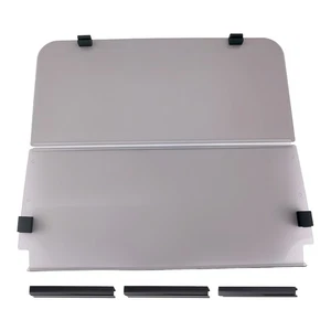 Golf Cart Front Shield for Yamaha G22 2003-2006 Smoke Tinted PC Screen 4MM - Picture 1 of 12