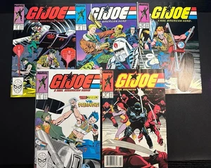G.I. Joe A Real American Hero Comic Lot #73, 74, 79, 86, 91 (1988–1989) Marvel - Picture 1 of 10
