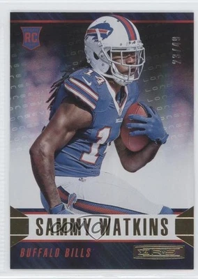 2014 Panini Rookies & Stars Longevity Parallel Gold /49 Sammy Watkins #180 RC - Image 1 of 2