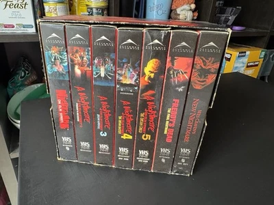 Pesadilla en Elm Street: The Nightmare Collection (VHS, 1999) Canadiense Foto 1 de 4