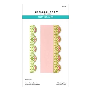 Spellbinders Etched Dies - Vivid Expressions Collection - Berry Fields Border S4 - Bild 1 von 4