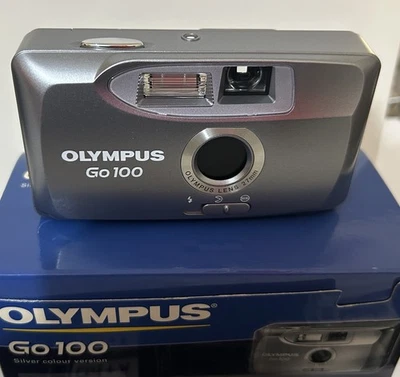 Olympus GO 100 Camera - Silver - New In Box - Image 1 of 4