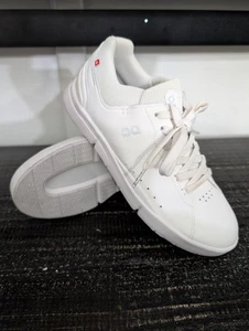 On Cloud The Roger Advantage Shoes Womens 10 White Casual Athletic Sneakers - Picture 1 of 10