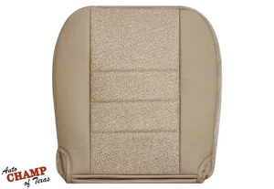 For 1997-1998 Jeep Wrangler TJ Driver Bottom Leather Seat Cover Saddle Tan - Picture 1 of 12