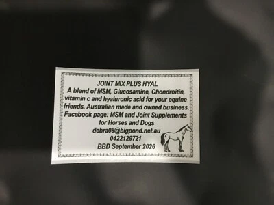 Joint Mix + Hyaluronate acid for horses  1.5 kilos - image 1 of 3