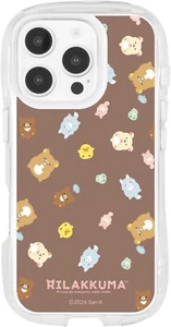 Gourmandies iPhone 16 Pro 6.3 inch Rilakkuma Crystal Clear Case GRC-372B Japan - Picture 1 of 5