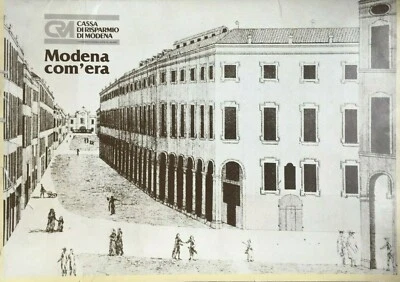  Modena com’era, Cassa di Risparmio di Modena, s.d. (anni 1990)  - Immagine 1 di 4