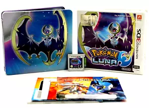 Pokémon Luna + Steelbook Nintendo 3DS in Italiano Videogioco in Limited Edition - Foto 1 di 23