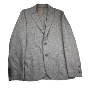 Eleventy Sport Coat Jacket Mens EU 50 Grey Soft Wool Two Button US 40 - Picture 1 of 9