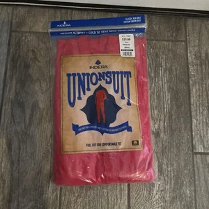 Indera Union Anzug rot 100% Baumwolle Gr. Medium NEU - Bild 1 von 4
