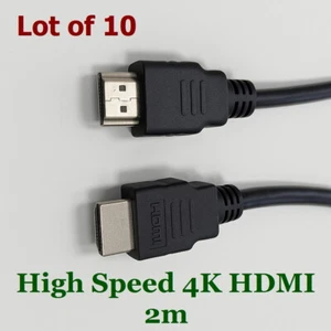 Freeport 10 x 2m High Speed HDMI CABLE E256295 4K - Bulk 10 - Picture 1 of 4