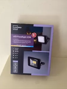 Livarno Home LED Floodlight 22W Approx 4000K Neutral White Outdoor Use - Picture 1 of 5