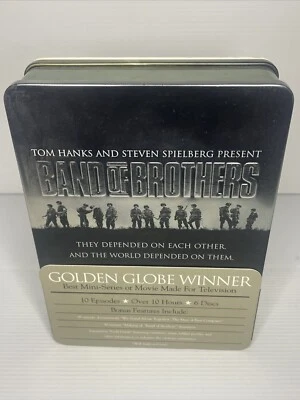 Band of Brothers DVD R1 Set Tin Steelcase Box with Sleeve 6 disc HBO mini Series - Image 1 of 4
