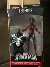 Spider-girl Ashley Barton Marvel Legends 6in Space Venom BAF Spider-man