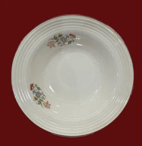 Vintage Possible Syracuse China Stoneware Bowl. Floral Design. Restaurant China - Picture 1 of 24