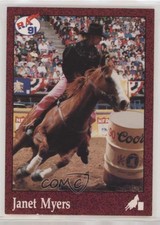 1991 Rodeo America Pro Rodeo Cards Set B Janet Myers #95