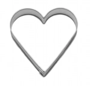 Ausstecher Herz 5,4 cm Plätzchenausstechform Keksausstecher Liebe Hochzeit Deko - Bild 1 von 1