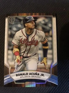 2022 topps tribute Ronald Acuna Jr.  atlanta braves - Picture 1 of 2