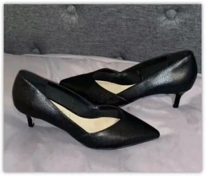 Ladies Solid Black Short Stiletto High Heel Shoes Pumps Heels Target Size 7 New - Picture 1 of 1
