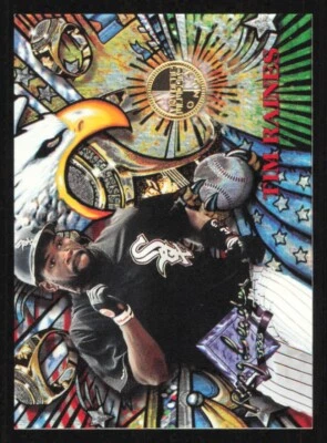 1995 Topps Stadium Club TIM RAINES Ring Leaders MEMBERS ONLY card WHITE SOX - Image 1 of 2