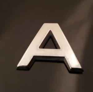 VW Jetta Emblem Symbol Sign Badge Logo Insignia Oem Genuine Factory Letter "A" - Picture 1 of 3