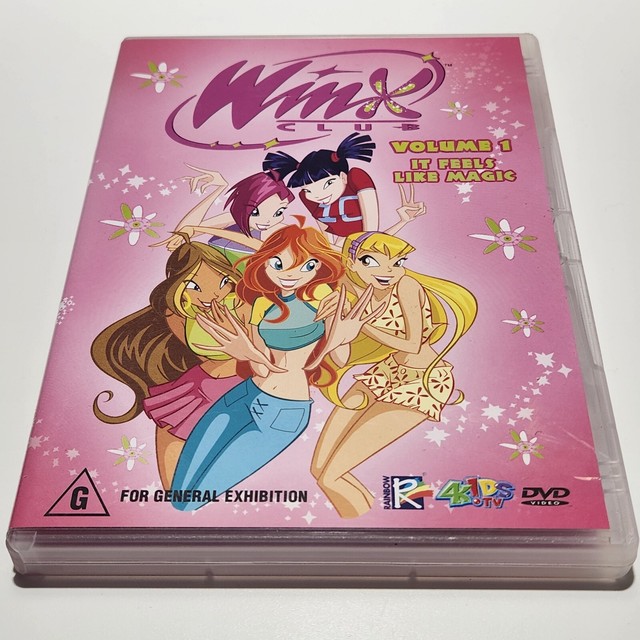 Winx Club DVD Vol. 1 Segunda Temporada La Princesa Amentia Spanish