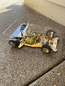 Vintage RC Associated RC10L Aluminum Chassis Only Gold Two-Tone ( Read ) - Picture 1 of 24