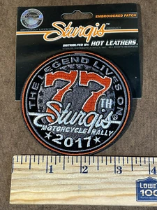 Patch ricamata NOS The Legend Live on 77th Sturgis Moto Rally 2017 - Foto 1 di 1