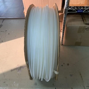 1/4" OD Natural Poly Tubing. 1250’ Length Spool Gas Water Tube Beverage Soda - Picture 1 of 2