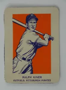 Ralph Kiner Pittsburgh Pirates 1952 Wheaties Hand Cut #826-4 - Bild 1 von 3