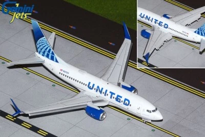 MODELO DIECAST GEMINI200 (G2UAL1014F) UNITED AIRLINES (NC) 737-700 ESCALA 1:200 Foto 1 de 4