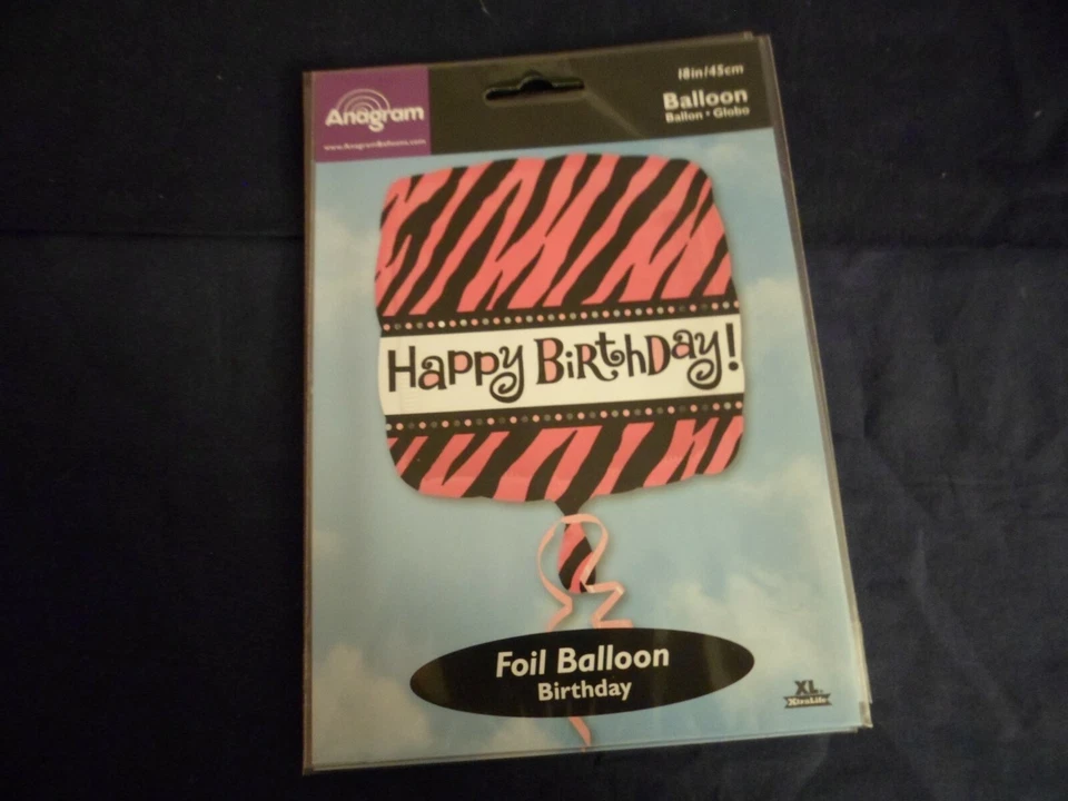 Lámina Rosa Feliz Cumpleaños 18 pulgadas y 18 piezas Princesa Globo Peso Divertido Novedad Regalo Foto 1 de 4