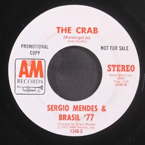 SERGIO MENDES: the crab A&M 7" Single 45 RPM - Picture 1 of 2
