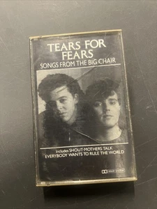 Tears For Fears Songs From The Big Chair Cassette Tape 1985 - Picture 1 of 3