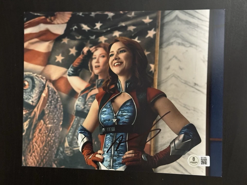 瓦洛丽·库里签名 8 X 10 照片男孩,布莱尔·威奇·贝克特 BAS 认证 — 第 1/1 张图片