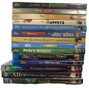 Disney Blu-Ray & DVDs. Special/Diamond/Anniv. Editions. 2-3disc Sets. - Picture 1 of 1