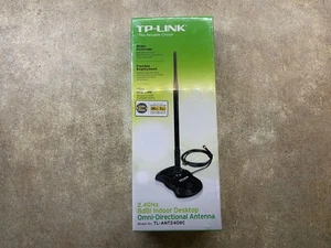 TP-LINK TL-ANT2408C ANTENNA RP-SMA 2.4GHZ 8DBI - Picture 1 of 6