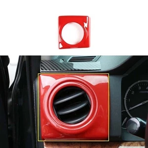 Glossy Red For Toyota Tundra 2014-2018 1pc Left Air Conditioning Air Outlet Vent - Picture 1 of 6