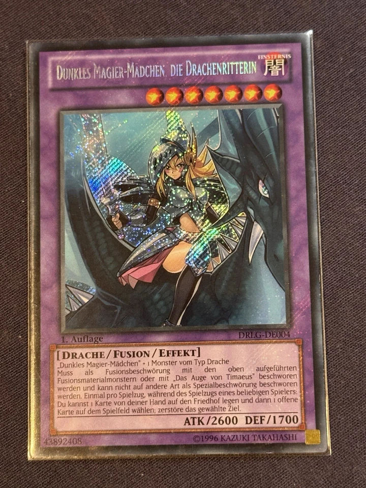 Yu-Gi-Oh! - Dunkles Magier-Mädchen, Die Drachenritterin - DRLG-DE004 - A2 - Bild 1 von 1