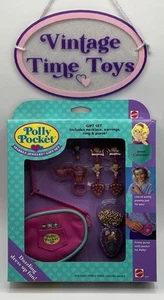 Polly Pocket SPARKLE JEWELRY Gift Set 1994 Vintage Bluebird New In Box - Picture 1 of 3