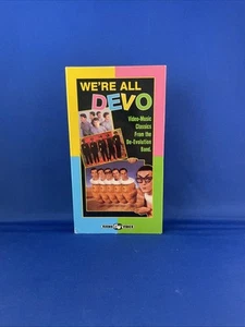 Devo We're All Devo (VHS) 1990 Rhino Records Rhino Video (Re-Issue From 1983) - Foto 1 di 7