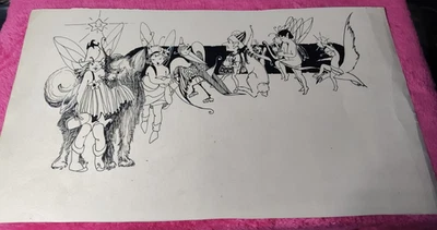 ÚNICA Obra de Arte Original Tinta Pluma Años 1890 ART NOUVEAU Dibujos Aubrey Beardsley 4 de 4 Foto 1 de 4