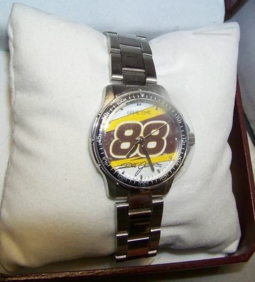 RELOJ PULSERA GAME TIME NASCAR DAMAS MUJERES CREW CHIEF #88 DALE JARRETT UPS NUEVO EN CAJA Foto 1 de 4