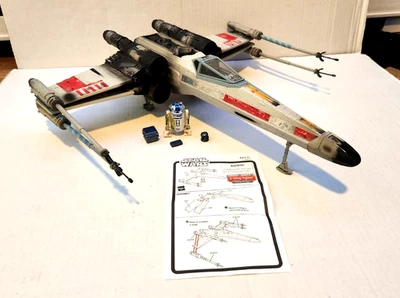 Star Wars Empire Strikes Back Luke Skywalker's X-Wing Fighter con R2-D2 -LEER Foto 1 de 4