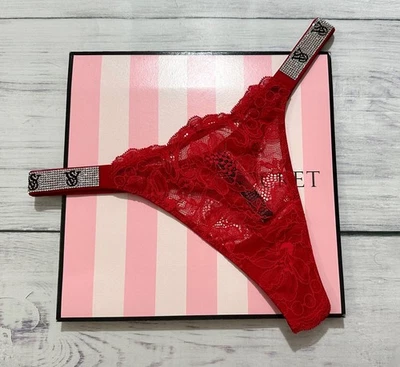 Tanga Victoria's Secret Brillante Muy Sexy Panty Estrás Todas las Tallas Foto 1 de 3